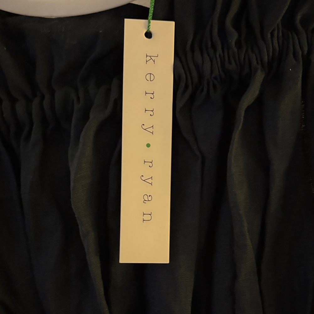 Black Ruched Dress - Picture 2 of 5